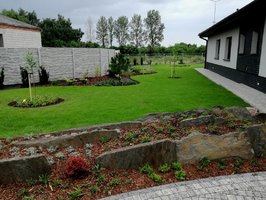 Przydomowy ogród w Koszutach